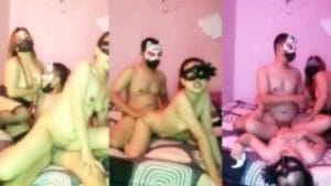 Dinda Gemoy Live Threesome With Bestie Gantian Crot 320x180 1