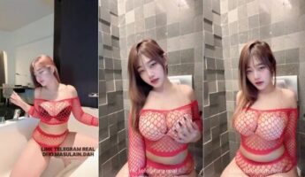 Bokep Indo Lingeri Jaring Merah Menutupi Toket Besar