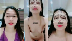 Cantik Tocil Lingeri Ungu VCS Bugil