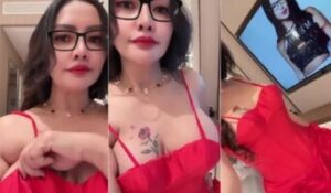 Sisca Milyana Pap Toket Montok Ke Pacar Pake Lingeri Merah